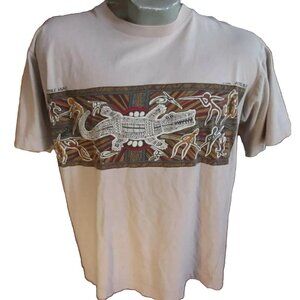 Vintage T-shirt 1990's M Conlon Crocodile Hunt T-Shirt Gooses Australia 21 aus